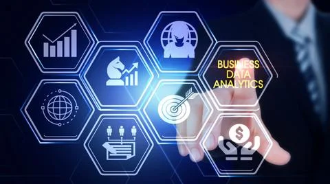 Business Data Analysis Concept Stock Photos