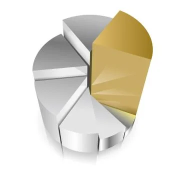 Business data analysis. Enterprise performance report design. Stock Illustration