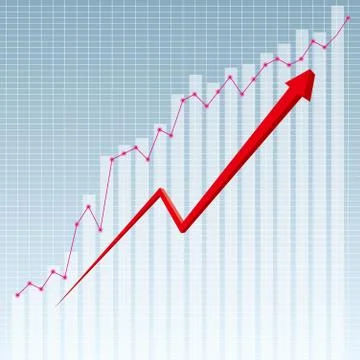 Business data analysis. Enterprise performance report design. Stock Illustration