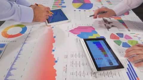 Business Data Analysis  Video stock 194908004