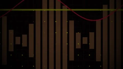 Business data analysis graph chart. Stock Footage 339999717