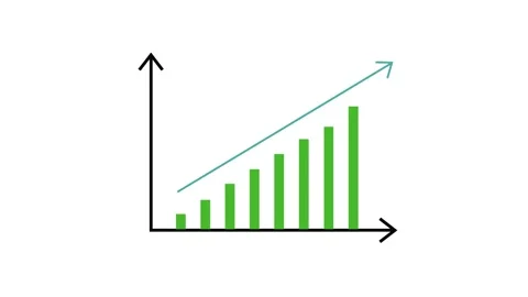 Business data analysis graph charts. Stock Footage 334364392