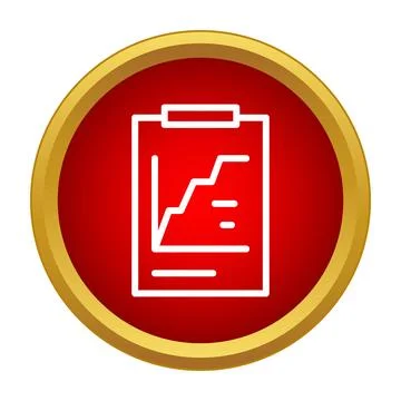 Business data analysis report showing progress icon 库存插图