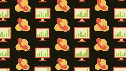 Business Data Analytics and Chart Pattern Stock Footage 333327520