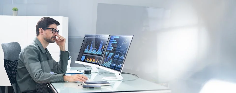 Business Data Analytics Dashboard Stock Photos