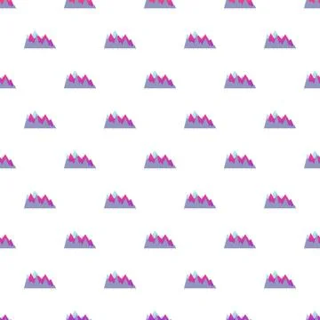 Business data analytics graphs seamless pattern Illustrazione stock