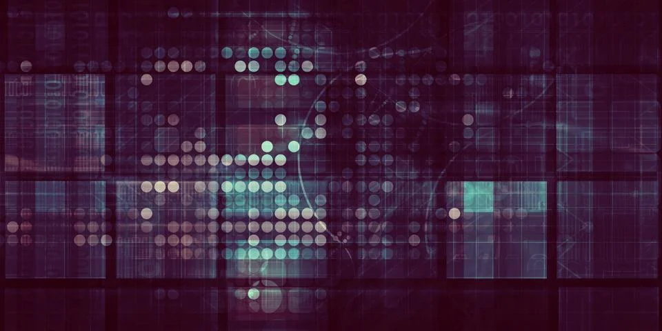 Business Data Analytics Stockillustratie