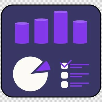 Business data analytics Stock Illustration