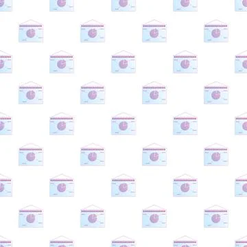 Business data and analytics chart pattern design Illustrazione stock