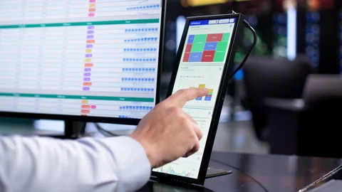 Business Data Audit Spreadsheet Stock Footage 326886273