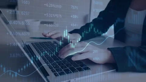 Business data dashboard for dashboard and graphic design. Stock Footage 314630844