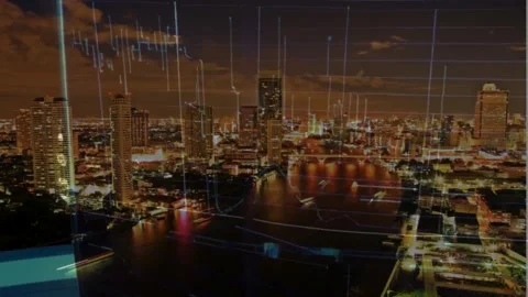 Business data dashboard for dashboard and graphic design. Stock Footage 316010987