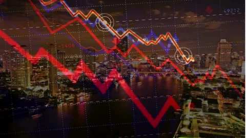 Business data dashboard for dashboard and graphic design. Stock Footage 316011652