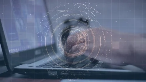 Business data dashboard for dashboard and graphic design. Stock Footage 316886815