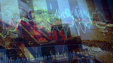 Business data dashboard for dashboard and graphic design. Stock Footage 327897670