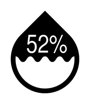 Business data graph chart analytics vector elements black silhouette Stock Illustration