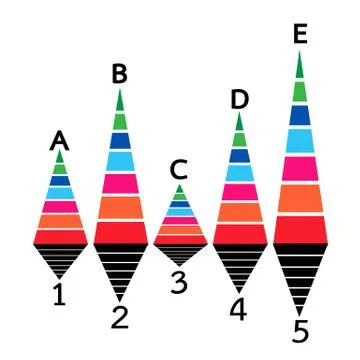 Business data graph icon Illustrazione stock