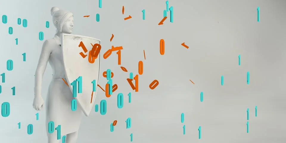 Business Data Security Stock Illustration