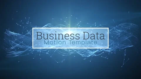 Business Data Title Stock After Effects