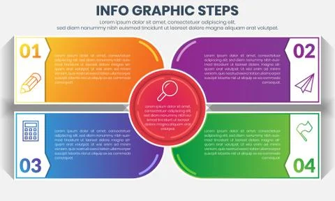 Business data visualization 스톡 일러스트
