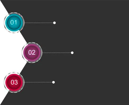 Business data visualization, infographics. Illustrazione stock