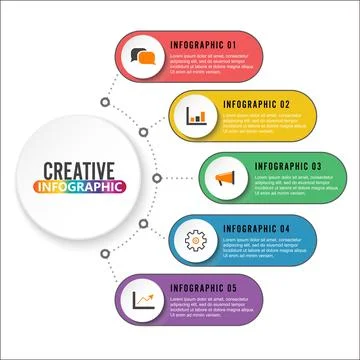 Business data visualization. Process chart. Abstract elements of graph, dia.. Stock Illustration