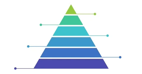 Business data visualization. Workflow layout or process diagram. 스톡 동영상 311534354