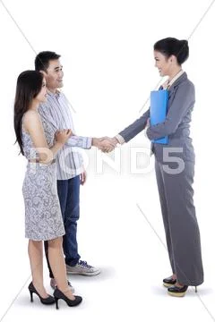 Business deal negotiation Stock Photos