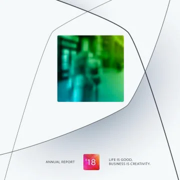 Business design of abstract vector elements for graphic template. Modern Illustrazione stock