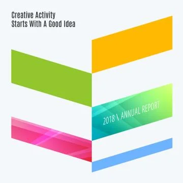 Business design of abstract vector elements for graphic template. Modern Stock Illustration