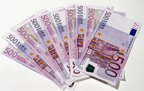 Business design money logo pattern bill euro Stock Photos