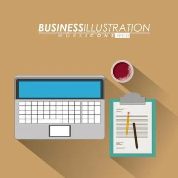 Business design,vector illustration. Illustrazione stock