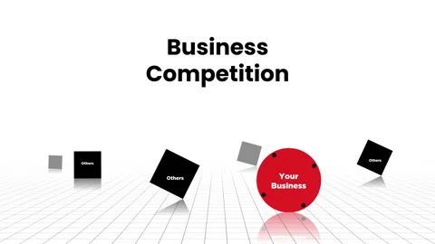 Business development concept animation. Stock Footage 256030968