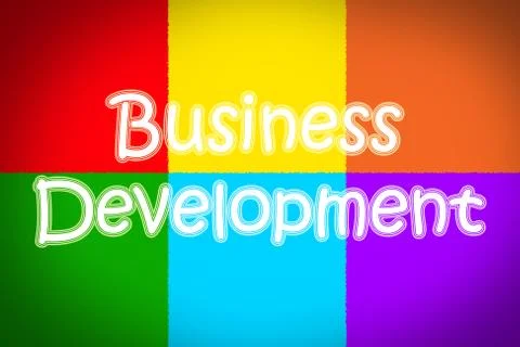 Business development concept 库存插图