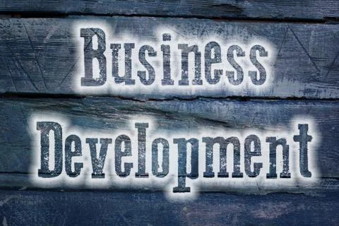 Business development concept Illustrazione stock