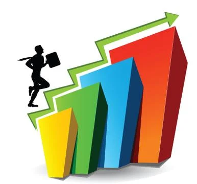 Business development Stock Illustration
