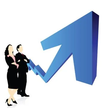 Business development Stock Illustration