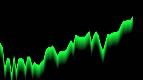 Business digital data diagramm trend graph Stock Footage 156672839