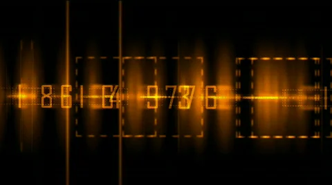Business digital matrix light character fire cross rays lines number coding. Stock Footage 804693