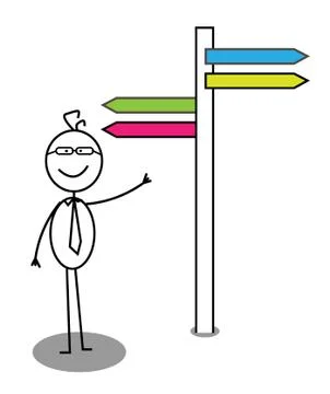 Business Direction Stock Illustration