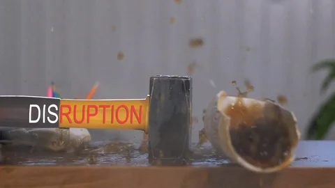 Business Disruption in the Office Stock Footage 82160698