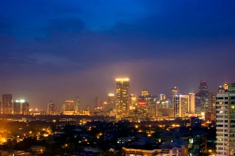 Business district Stock Photos