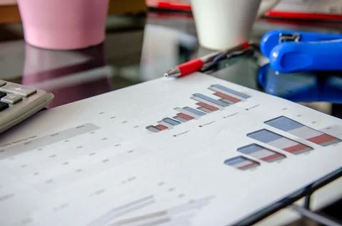 Business document Financial Stock Photos