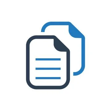 Business Document Icon Stock Illustration