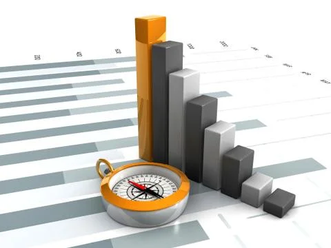 Business document in office workplace Illustrazione stock