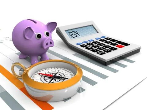 Business document in office workplace Stock Illustration