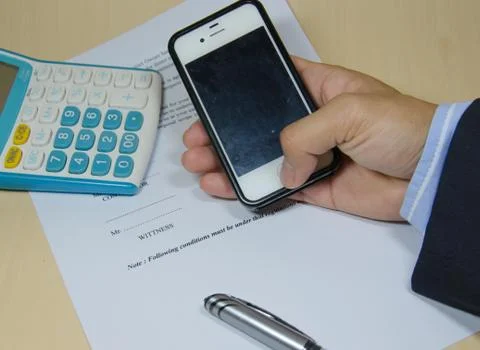 Business documents. Stock Photos