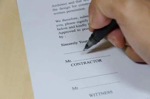 Business documents. Stock Photos