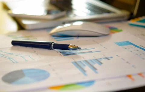 Business documents Stock Photos