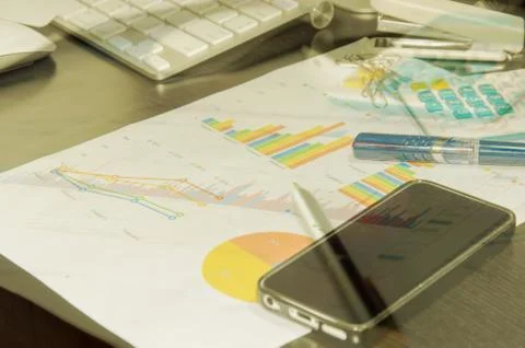 Business documents Foto stock